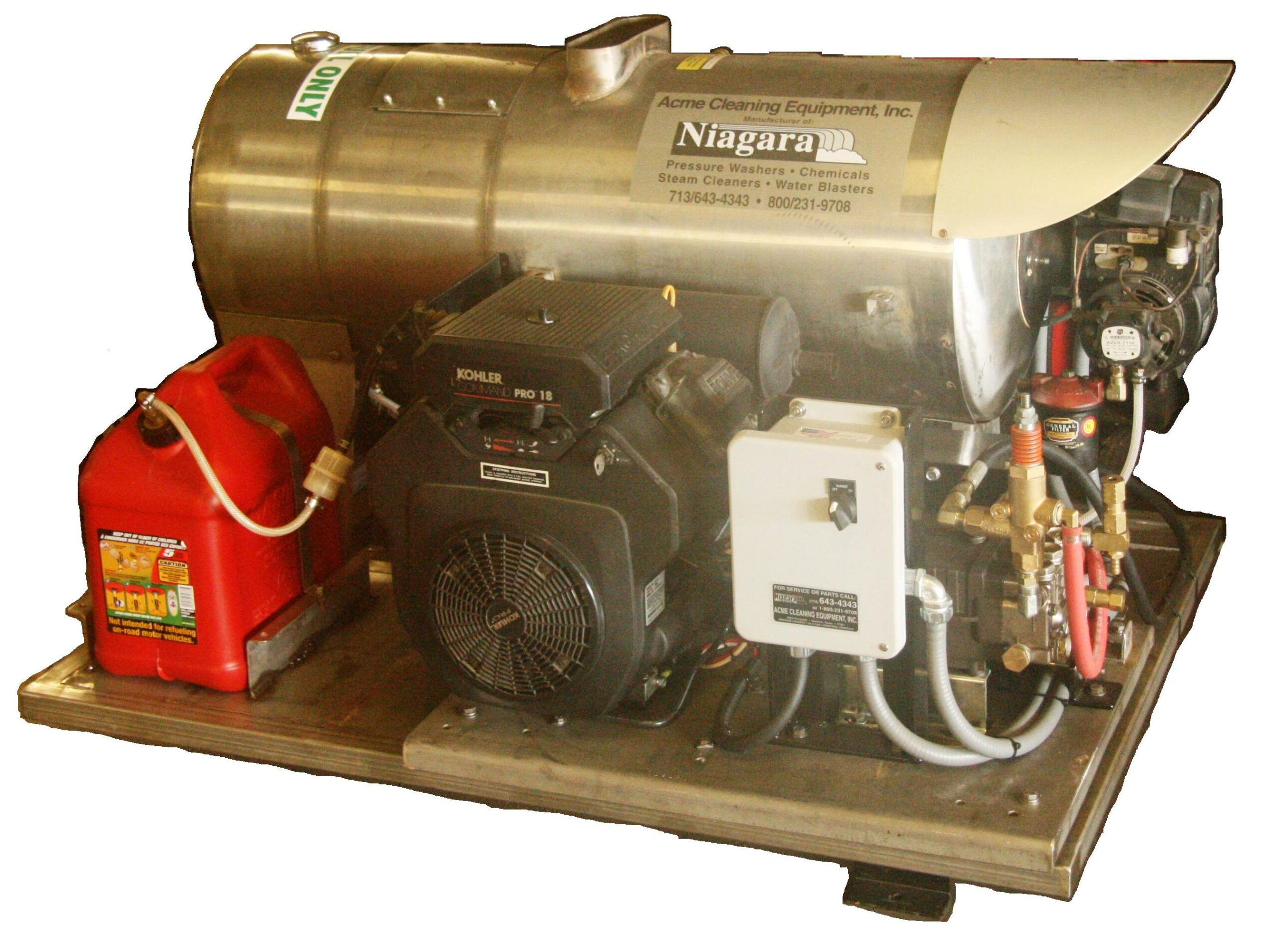 Gas or Diesel Powered Power Washers ACME Cleaning Equipment